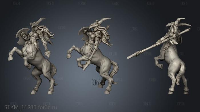 Amazon bies AMAZONS Centaur Warlord stl model for CNC