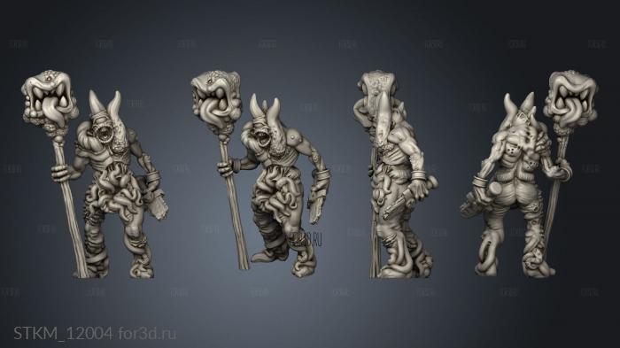 Plague Demons Command stl model for CNC