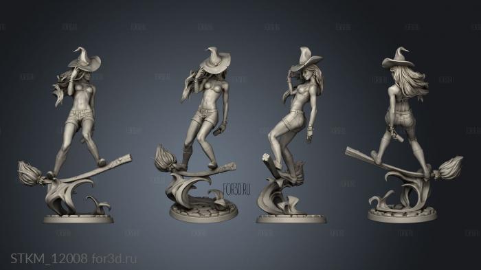 Anita Young Witch NSFW stl model for CNC