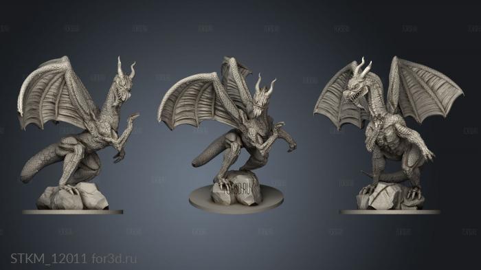 Board Game dragon stl model for CNC