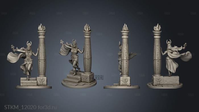 Ancient Egypt Hathor 3d stl модель для ЧПУ