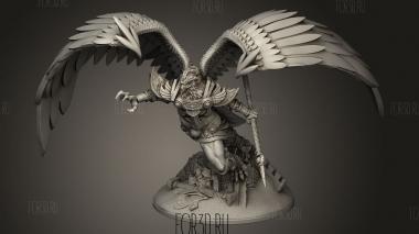 Древний Египет Гор 3d stl модель для ЧПУ