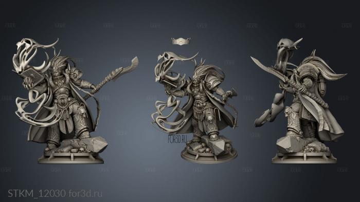 Andrew Angel The Magic Knight Bronzik Back stl model for CNC