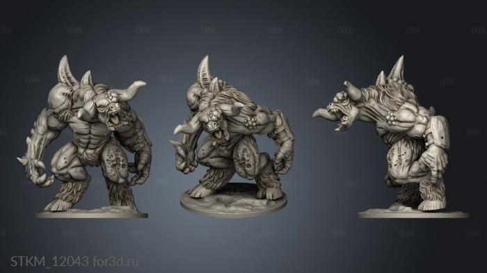 Chaos Minotaur stl model for CNC