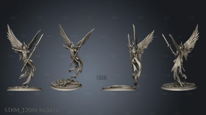 Angels the Empyrean Host stl model for CNC