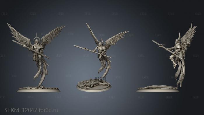 Angels the Empyrean Host stl model for CNC