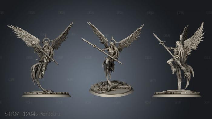 Angels the Empyrean Host stl model for CNC