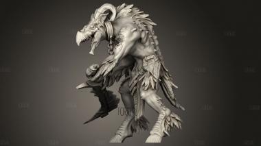 Тяжелый отряд птичьих рейдеров 3d stl модель для ЧПУ