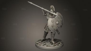 Афинские солдаты 3d stl модель для ЧПУ