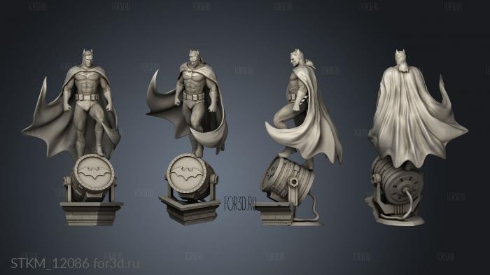 Batman back 3d stl модель для ЧПУ