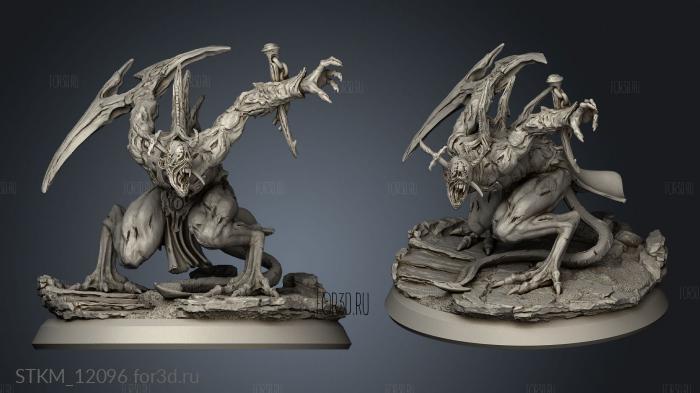 Enemy Deep Scourge stl model for CNC