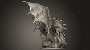 Аркан и дракон 3d stl модель для ЧПУ