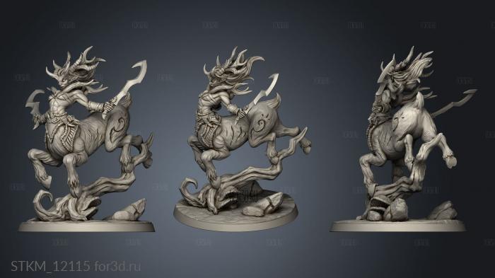 Arverian Woodkeepers Xeron Thunderhoof stl model for CNC