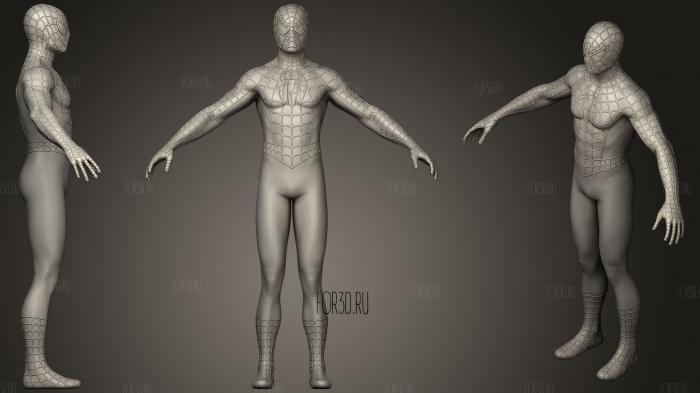 Spider Man Swing Animation 3d stl модель для ЧПУ