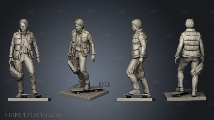 Back to the Future MARTY and Doc Bit bag 3d stl модель для ЧПУ