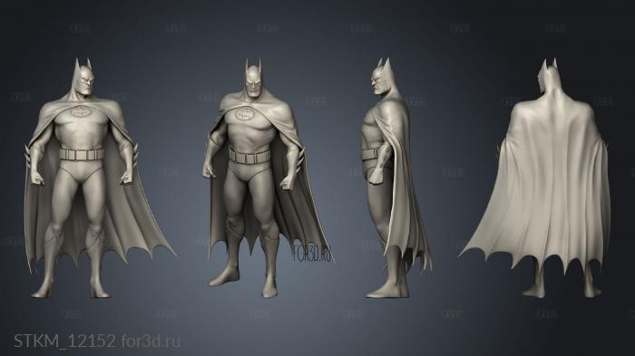 Batman Cartoon stl model for CNC