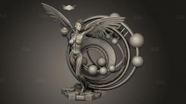 БАЛ кибер-ангелов АВРОРЫ 3d stl модель для ЧПУ