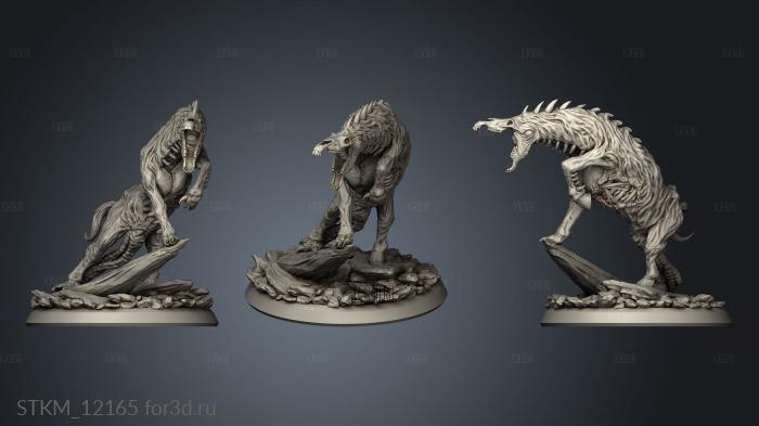 chaos CORRUPTION ECHOES Enemy Corrupted Horse stl model for CNC