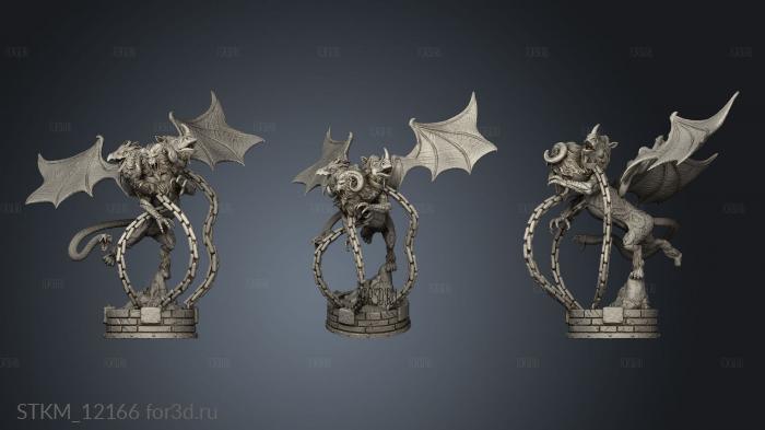 Circus Grotesque Royal Chimera stl model for CNC