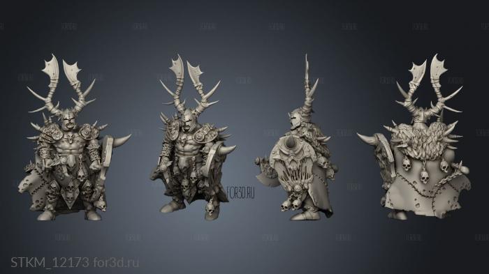 Avatars War Marauder Warlord axe 3d stl модель для ЧПУ