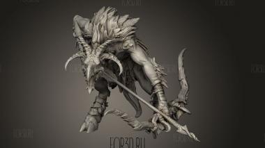 Выбранный Птицей Лук 3d stl модель для ЧПУ