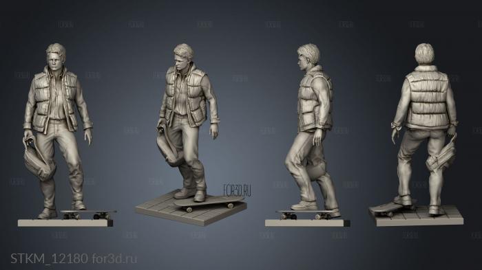 Back to the Future MARTY and Doc Bit bag 3d stl модель для ЧПУ