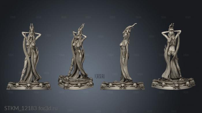 Boneflesh Dragon Necromancer 3d stl модель для ЧПУ