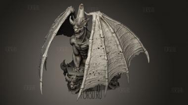 Диорама Дракулы 3d stl модель для ЧПУ