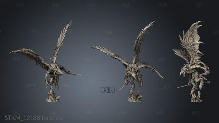 Avian Hunter Bow Champ stl model for CNC