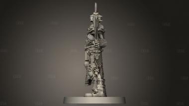 Топоры чемпиона по скелетону 3d stl модель для ЧПУ