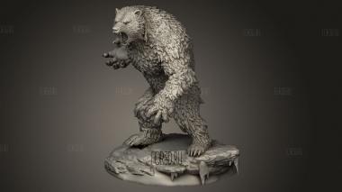 Медвежий Авангард 3d stl модель для ЧПУ