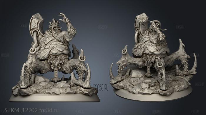 Boss Magoth The Martyromancer stl model for CNC