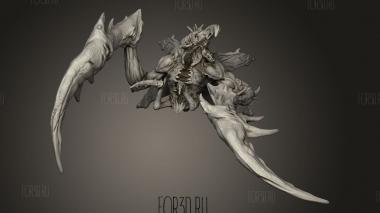 Повелитель босса-крипера 3d stl модель для ЧПУ
