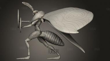 Жестокая Болотная Королева Мотыльков,Магия 3d stl модель для ЧПУ