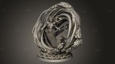 Юрате Балтийской мифологии 3d stl модель для ЧПУ