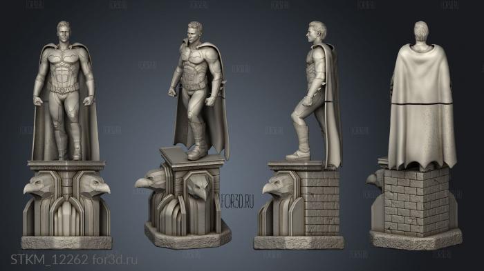 Batman DARK KNIGHT stl model for CNC