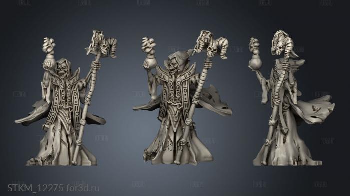 Brayan Nafarrate Bestiary Lich stl model for CNC