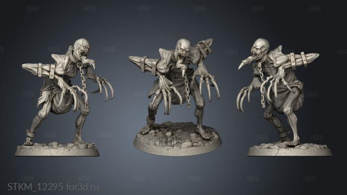 Bloodfiends stl model for CNC