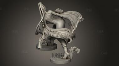 Байонетта 3d stl модель для ЧПУ