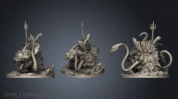 Death Tide Judkins Kirkella the Tyrant Juraking stl model for CNC