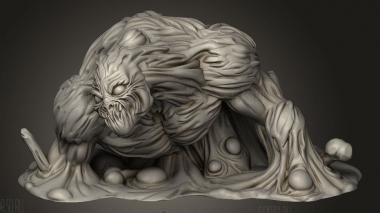 Элементаль Крови 3d stl модель для ЧПУ