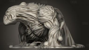 Элементаль Крови 3d stl модель для ЧПУ