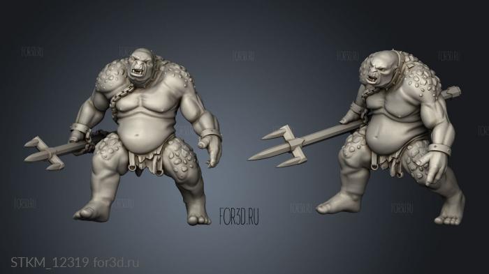 ay Devale Games Trolls the Cave troll stl model for CNC