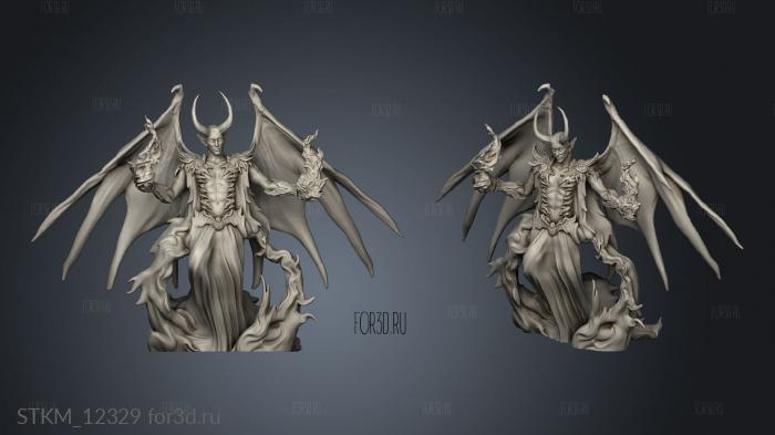 Deadly Sins Devil Duke Magic stl model for CNC