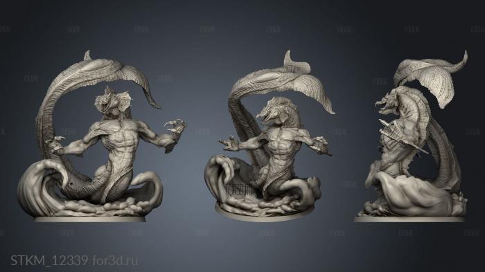 Bloodlords Leviathan Height stl model for CNC