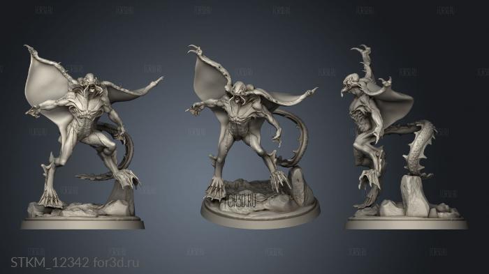 Bloodlords Drowner Height stl model for CNC