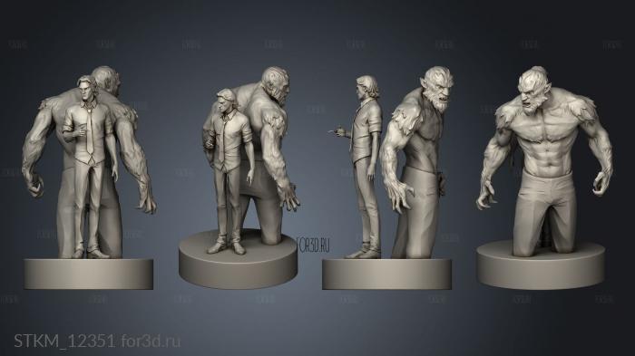 Bigby Wolf BEAST 3d stl модель для ЧПУ