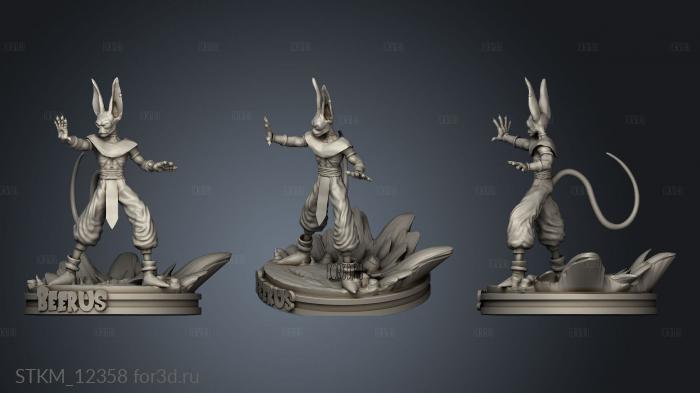 Bills Dragon Ball stl model for CNC