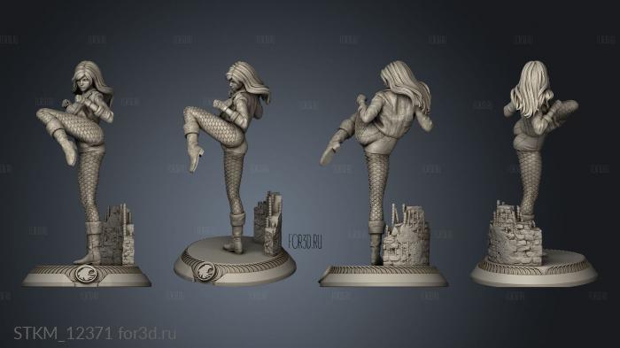 Black Canary Clothes 3d stl модель для ЧПУ