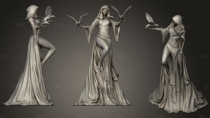 Statue Of Nocturnal From The Elder Scrolls Online 3d stl модель для ЧПУ